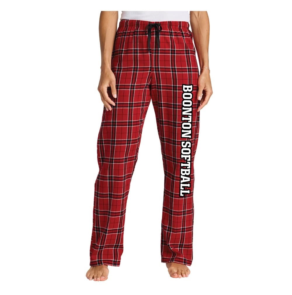 Boonton Softball Women’s Flannel Plaid Pants (DT2800)