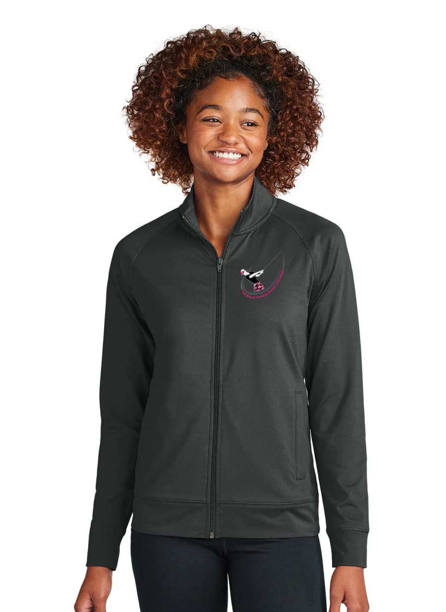 PTWGL Sport-Tek® Women’s Sport-Wick® Stretch Full-Zip Cadet Jacket (LST857)