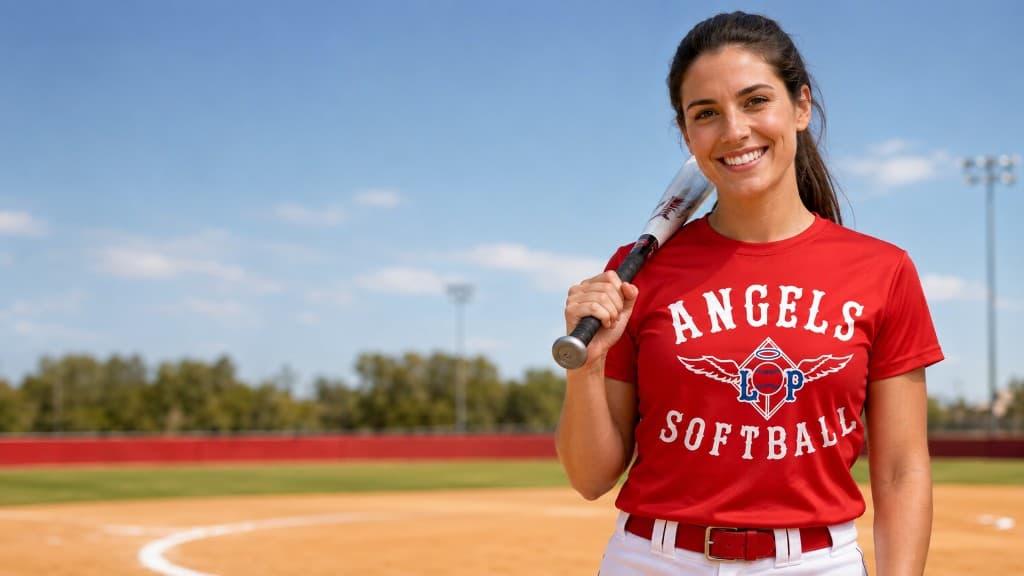 Lincoln Park Angels softball apparel
