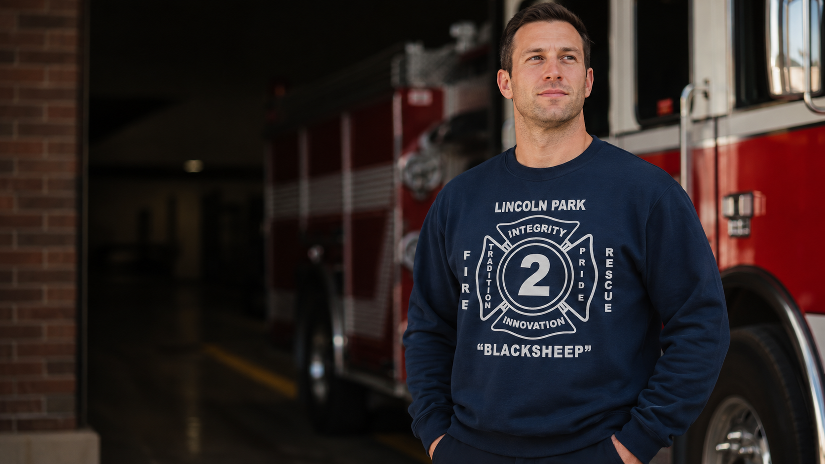 Lincoln Park Fire Company 2 apparel